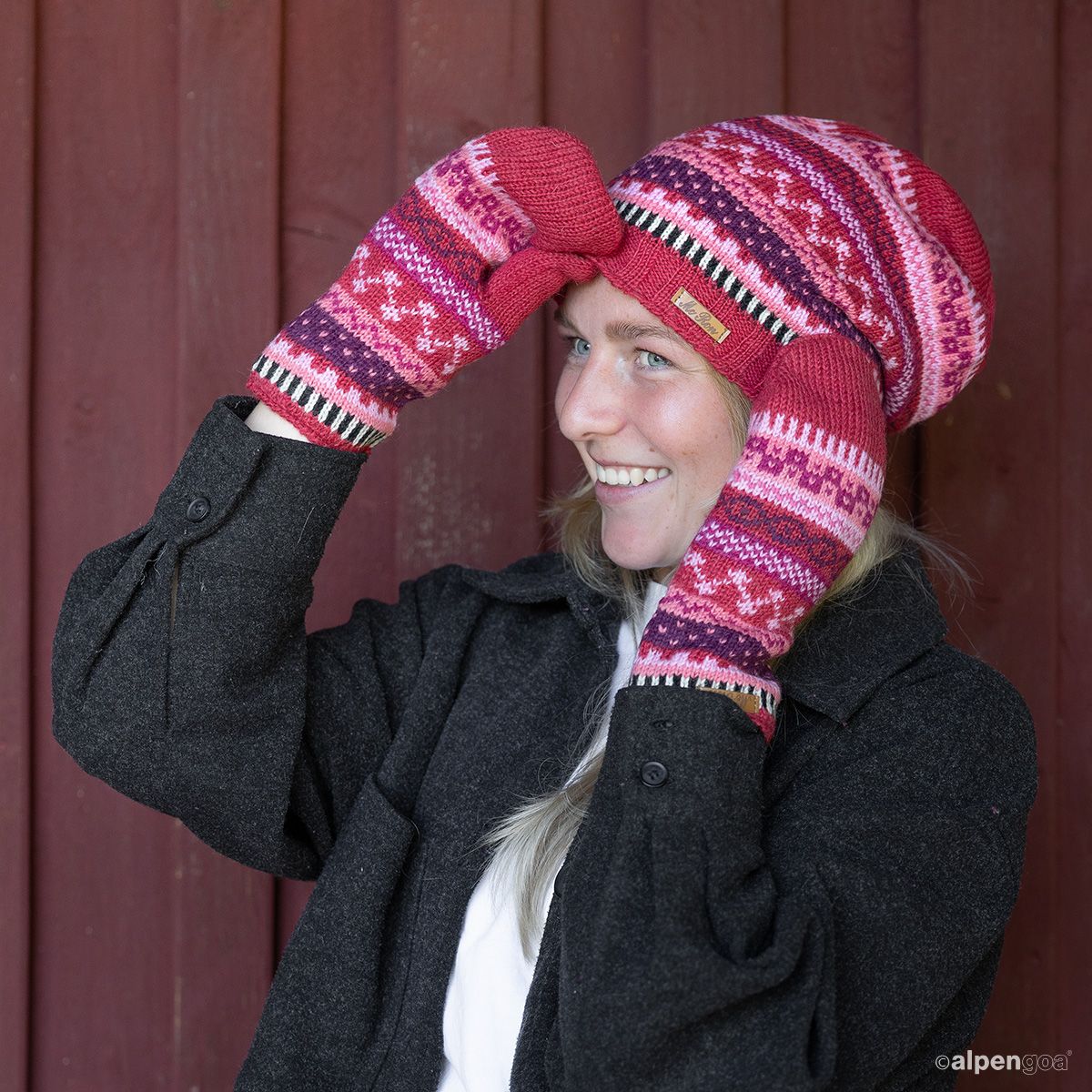 Fäustlinge Maggus Pink